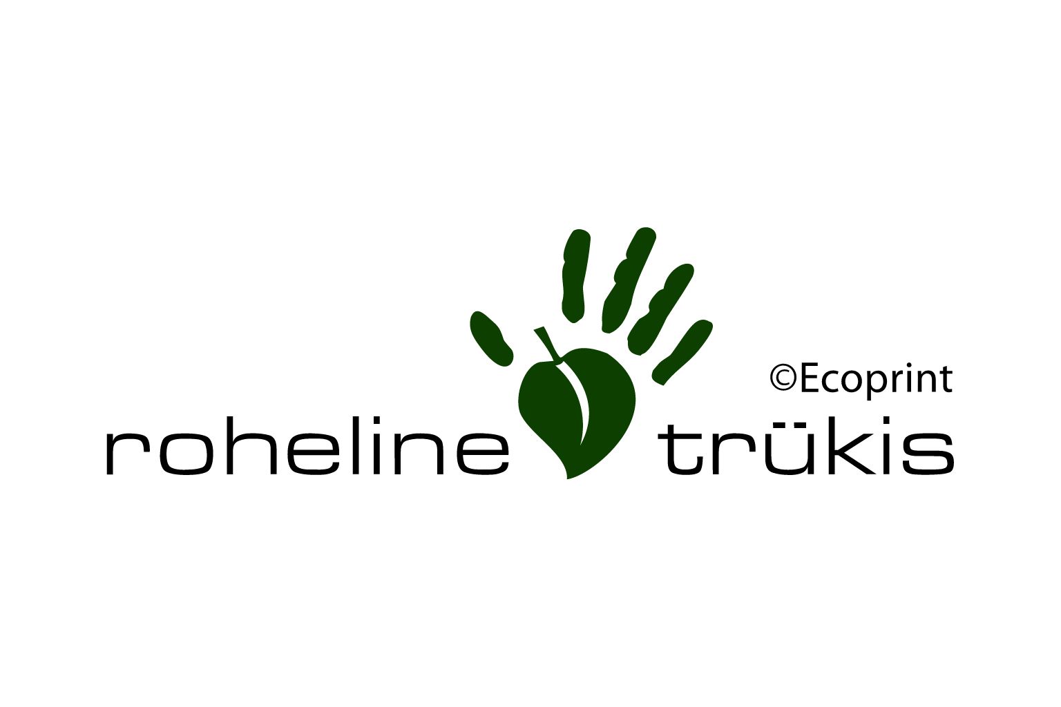 roheline trükis logo