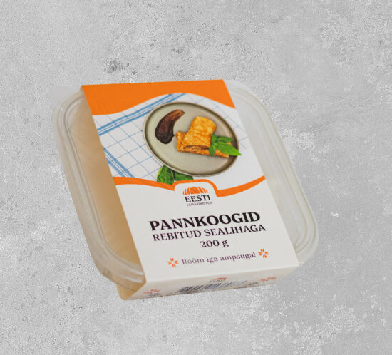 valge pakend hallil taustal